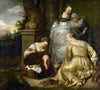 Erichthonius Found By The Daughters of Cecrops