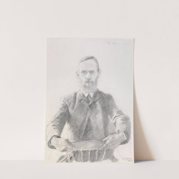 Erik Werenskiold (before 1891) by Christian Krohg