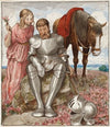 Erika and Seated Knight