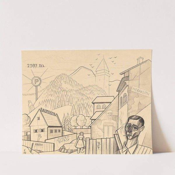 Erinnerung an Judenburg by Karl Wiener