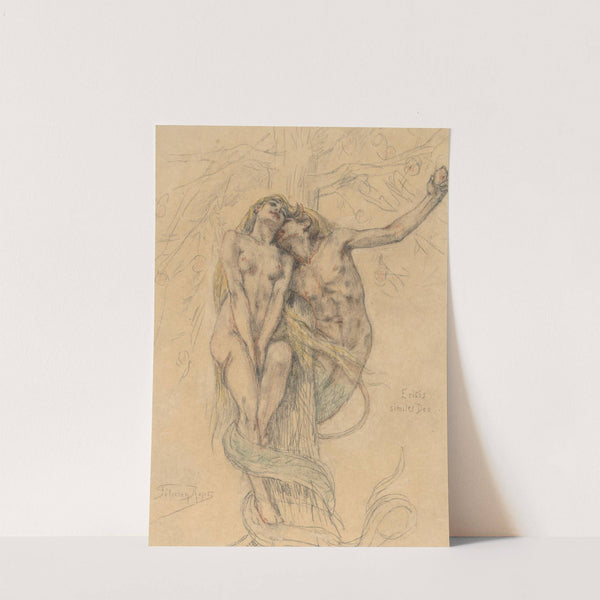 Eritis similes Deo by Félicien Rops