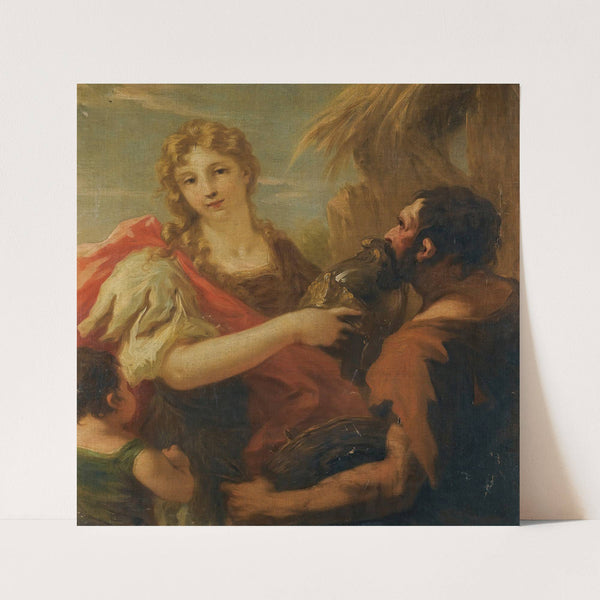 Erminia And The Shepherds by Giovanni Antonio Pellegrini