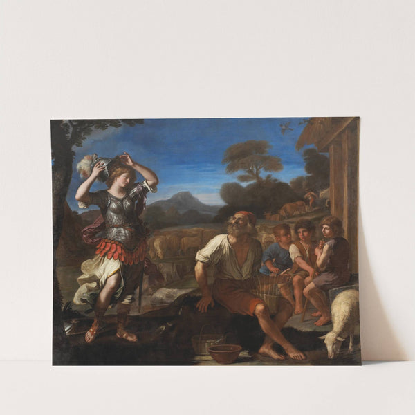 Erminia and the Shepherds by Guercino