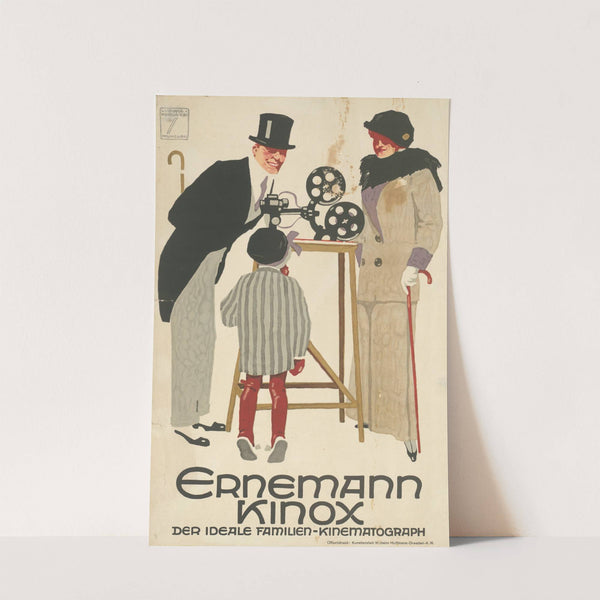 Ernemann Kinox (1913) by Ludwig Hohlwein