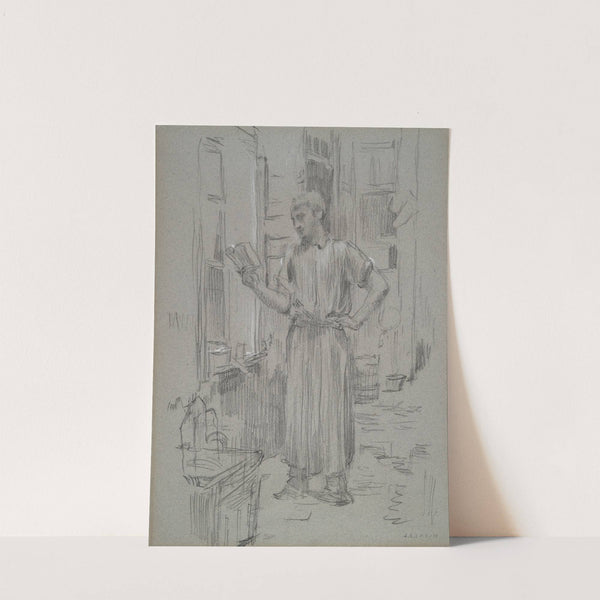 Ernest-Alexandre-Honore Coquelin by Jean Charles Cazin