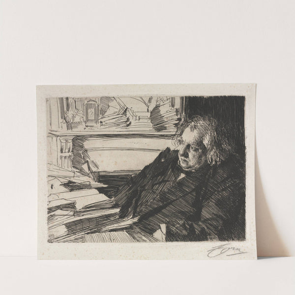 Ernest Renan (1892) by Anders Zorn