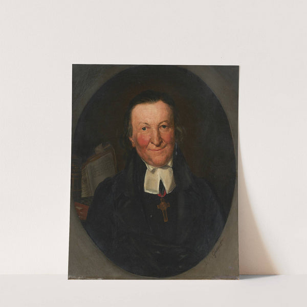 Ernst Daniel Bursy (1820) by Johann Samuel Grune