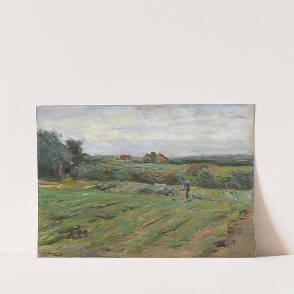 Erntefeld (1912) by Max Liebermann