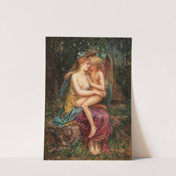 Eros and Psyche by Diogène Maillart