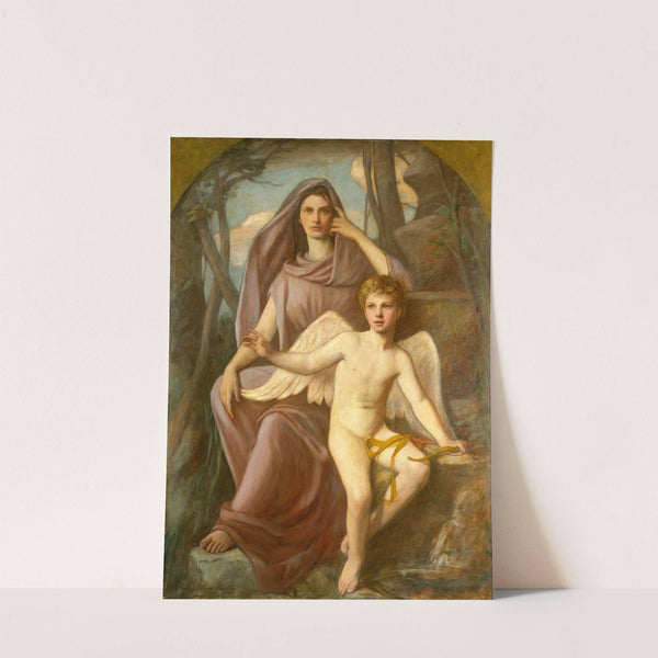 Eros et Musa (1903) by Henry Oliver Walker