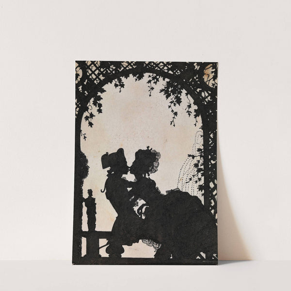 Erotic Scene by Konstantin Andreevich Somov