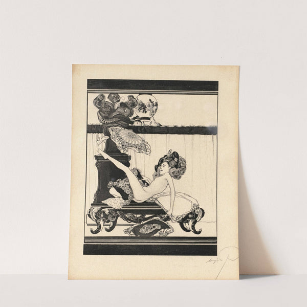 Erotische Darstellung 11 by Franz von Bayros