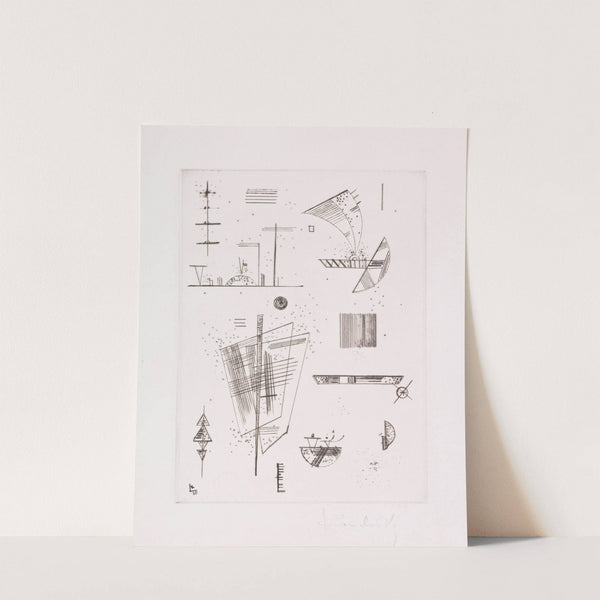 Erste Radierung für die Editions ,Cahiers d´Art by Wassily Kandinsky