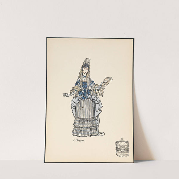 Erste Sängerin by Ernst Stern