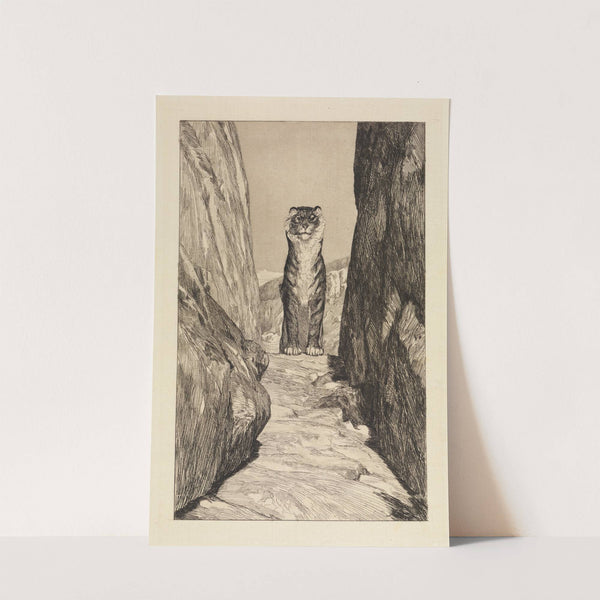 Erste Zukunft (Eva und die Zukunft, Opus III, Blatt 2) (1880-1882) by Max Klinger