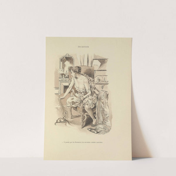 Érudition (1894) by Ferdinand Bac