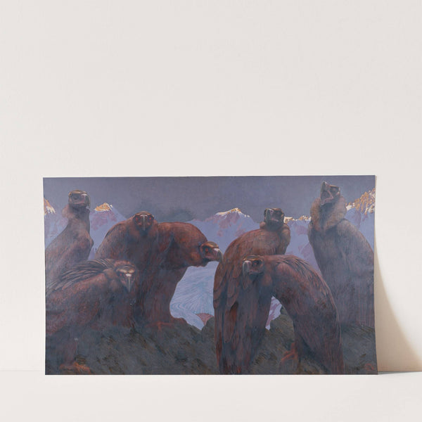 Erwachen (Adler) (1908) by Karl Huck