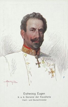 Erzherzog Eugen k. u. k. General der Kavallerie Hoch- und Deutschmeister (1914)