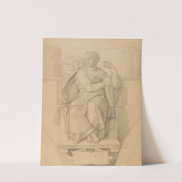Esaias d’après Michel-Ange by Ernest Hébert