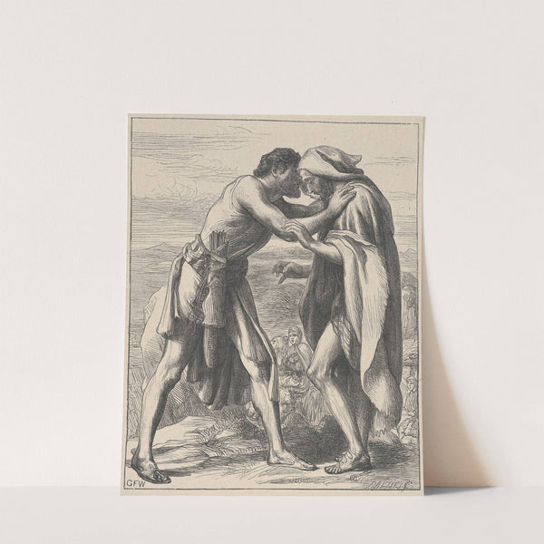 Esau Meeting Jacob (1881) by George Frederic Watts