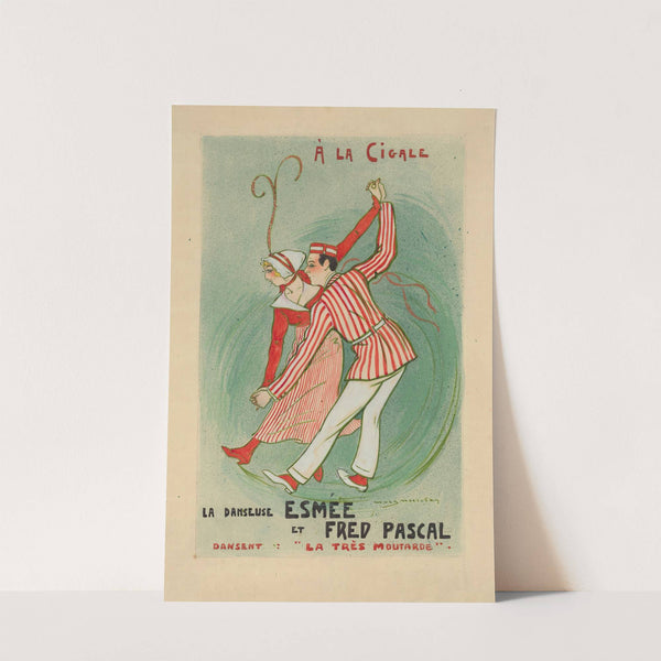 Esmée et Fred Pascal dans ‘La très moutarde’ de Rip et Bousquet (1914) by Yves Marevéry