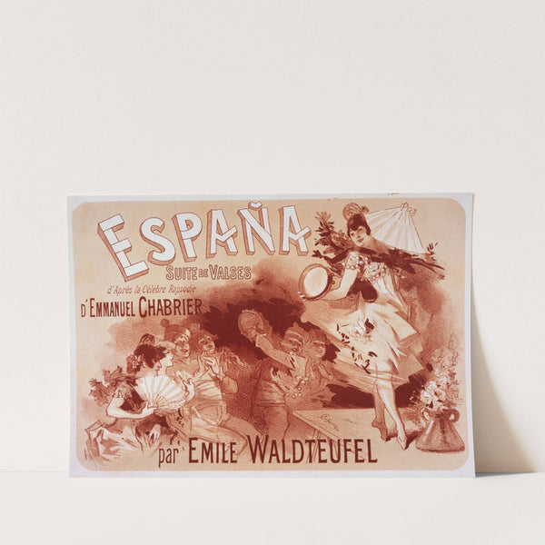 Espana Suite de valses (1885) by Jules Chéret