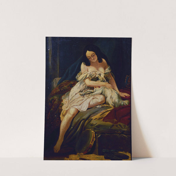 Esquisse pour le tableau 'La Esmeralda et sa chèvre' by Baron Charles de Steuben