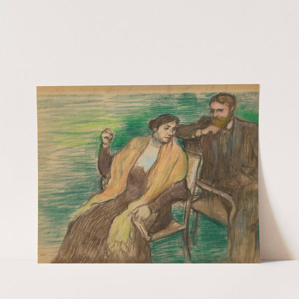 Esquisse pour un portrait de M. et Mme. Louis Rouart (1904) by Edgar Degas