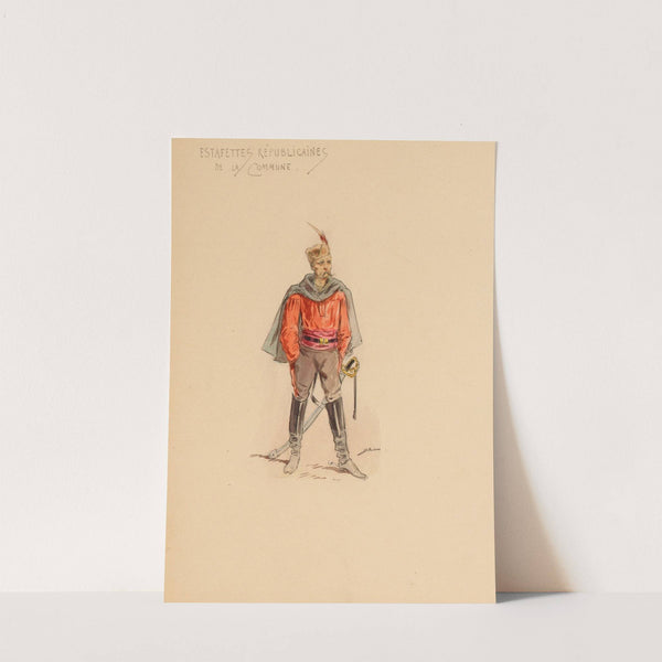 Estafettes républicaines de la Commune by Draner