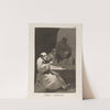 Estan calientes. (They are hot.) (1796-1797) by Francisco de Goya