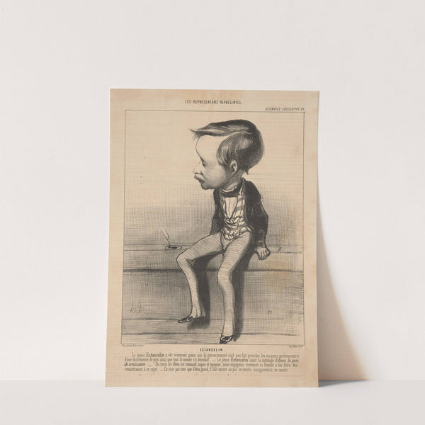 Estancelin (1849) by Honoré Daumier