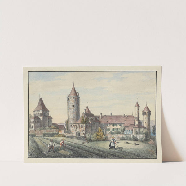 Estavayer by Johann Friedrich Wagner