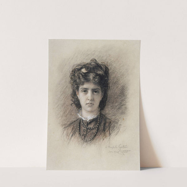 Estelle Gautier by Ernest Hébert