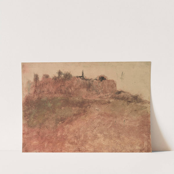 Estérel Village (c. 1890) by Edgar Degas