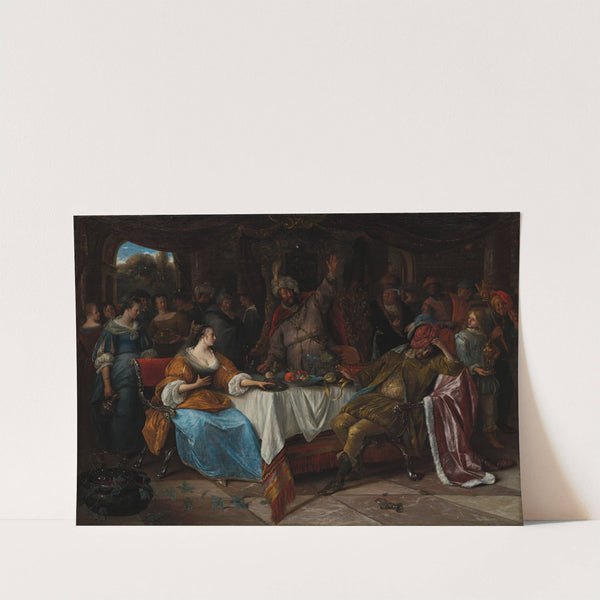 Esther, Ahasuerus, and Haman by Jan Steen