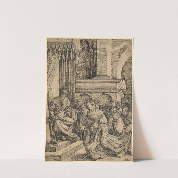 Esther Before Ahasuerus by Frans Crabbe van Espleghem