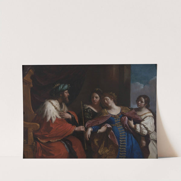 Esther before Ahasuerus by Guercino