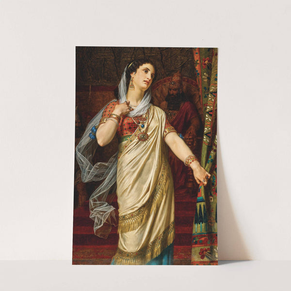 Esther before Ahasuerus by Hugues Merle