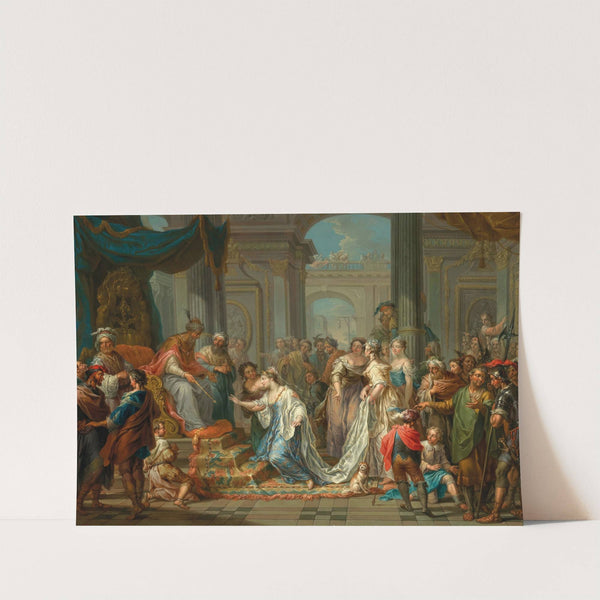 Esther before King Ahasuerus by Franz Christoph Janneck