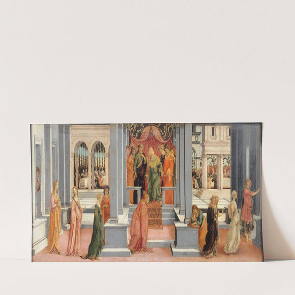 Esther choisie par Assuérus (1478 - 1480) by Filippino Lippi