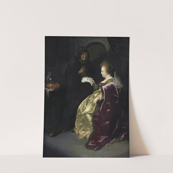 Esther reading Haman’s Decree of the Extermination of the Jews (1630 – 1639) by Salomon Koninck