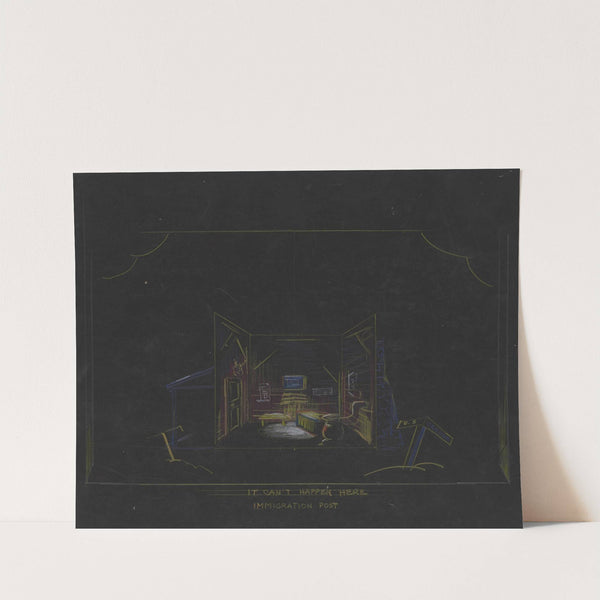 Esto No Pasara Aquí (It Can’t Happen Here): Immigration Post (1934-1943) by Joseph Lentz