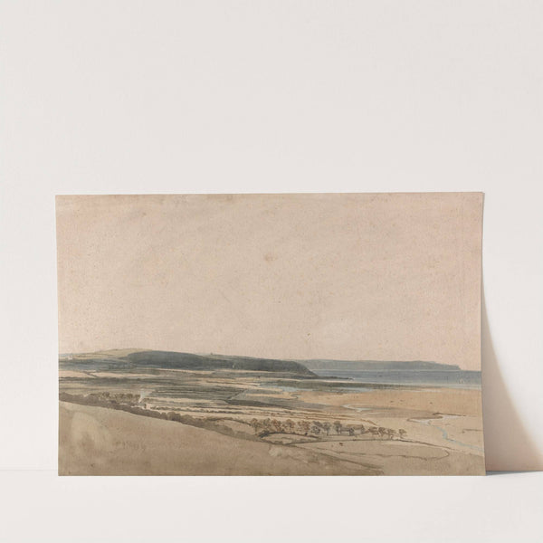 Estuary on the River Taw, Devon by Thomas Girtin