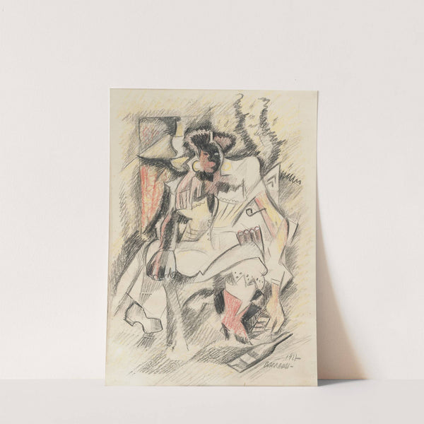 Estudio (1927) by Rafael Barradas