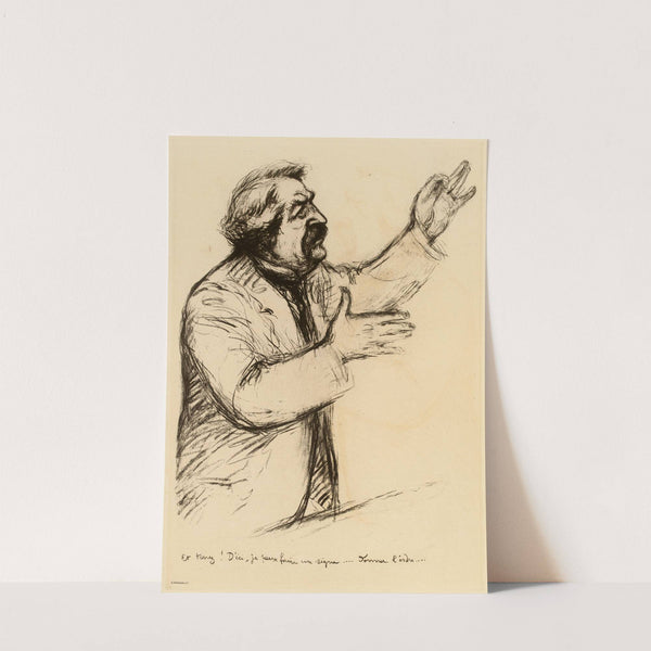 Et tenez! D’ici je peux faire un signe… Former l’ordre… (1915) by Noël Dorville