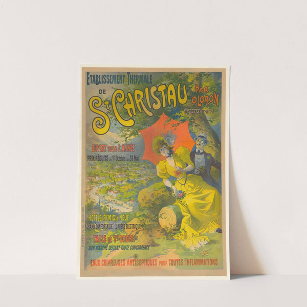 Etablissement thermale (sic). St Christau par Oloron (1900) by Imp. B. Sirven