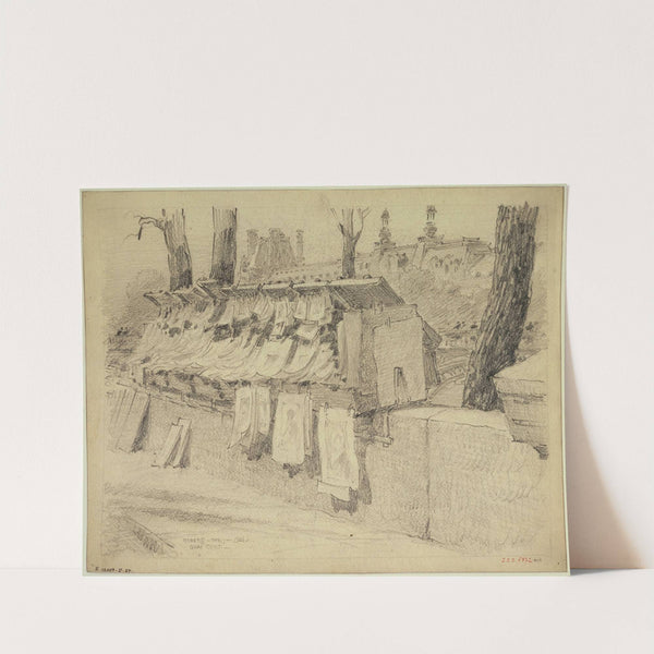 Etalage d’un marchand d’estampes, quai Conti by Ferdinand Boberg