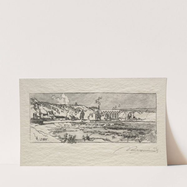 Etang d’Issy les Moulineaux (c. 1870–1918) by Auguste Louis Lepère