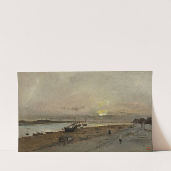 Étaples by Charles François Daubigny