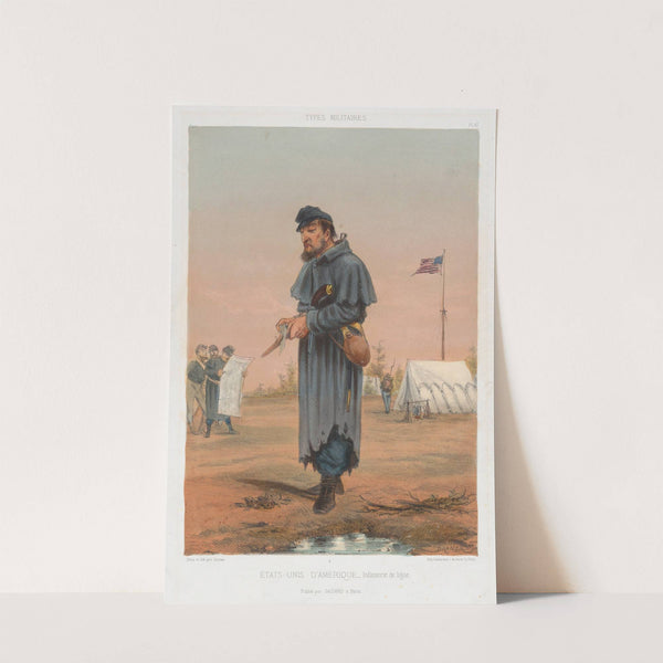 États-Unis d’Amerique – Infanterie de ligne (1865) by Draner